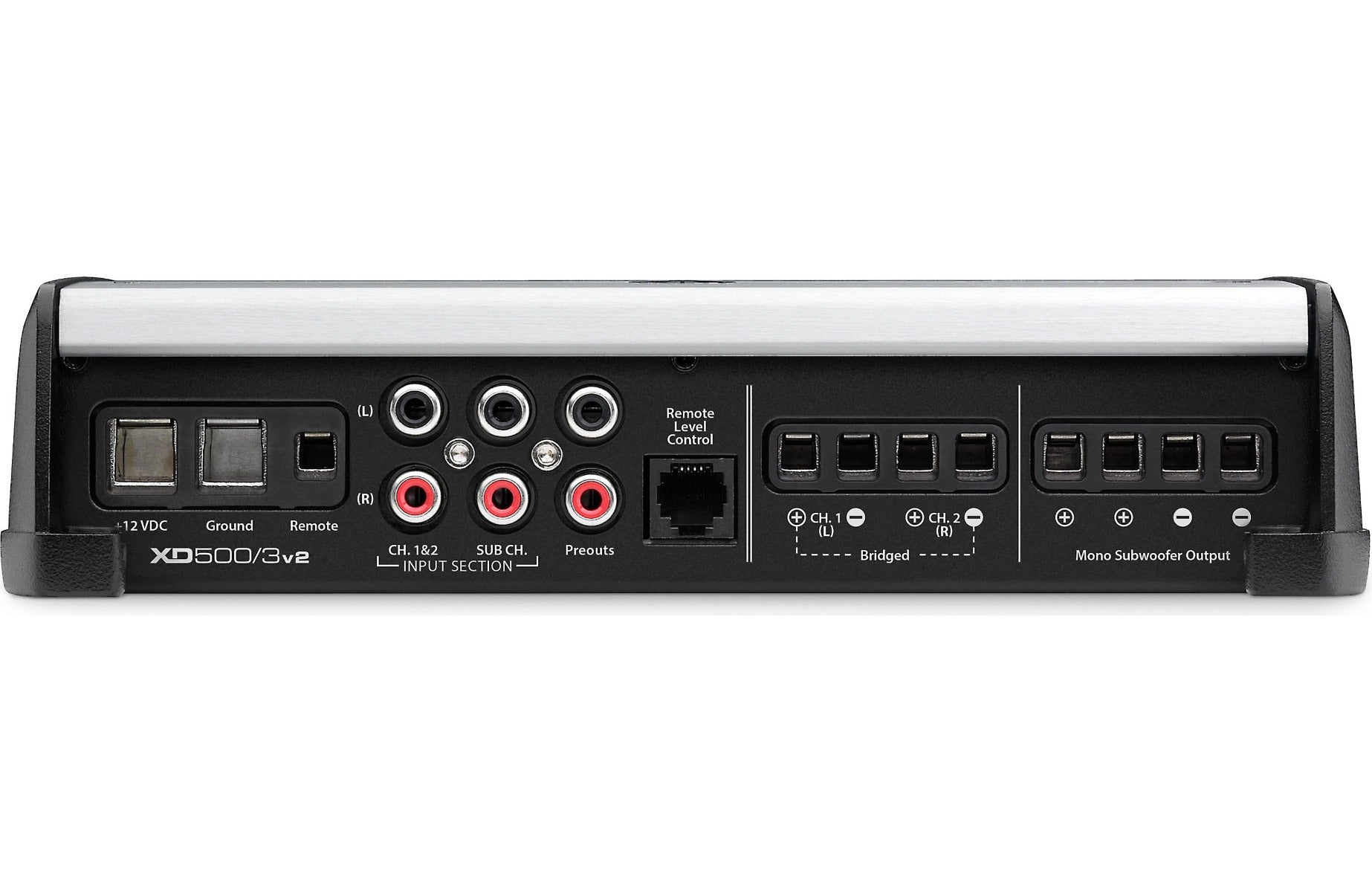 JL Audio XD500/3v2 - XDv2 Series 3-Channel Class D System Amplifier