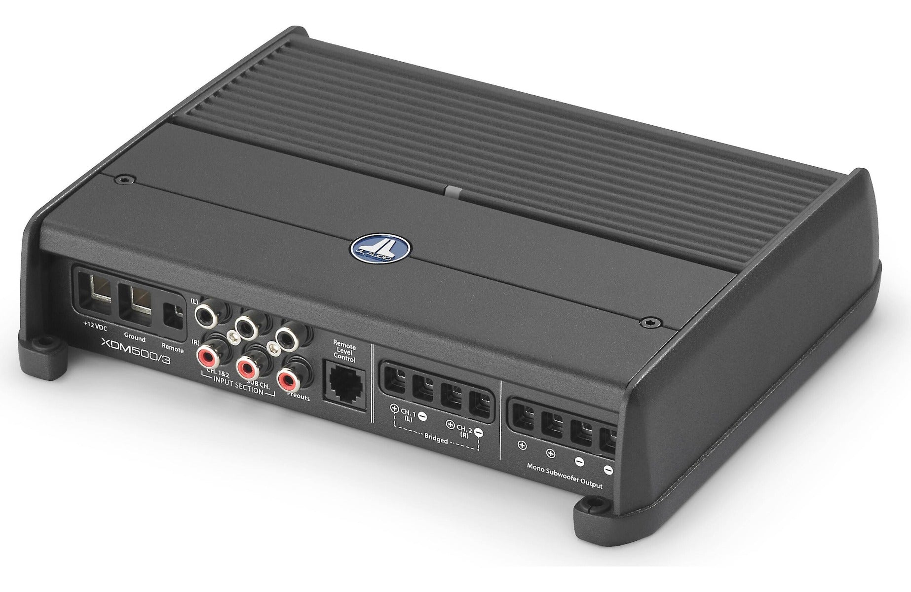 JL Audio XDM500/3 500W RMS XDM Series Class-D 3-Channel Car/Marine Amplifier