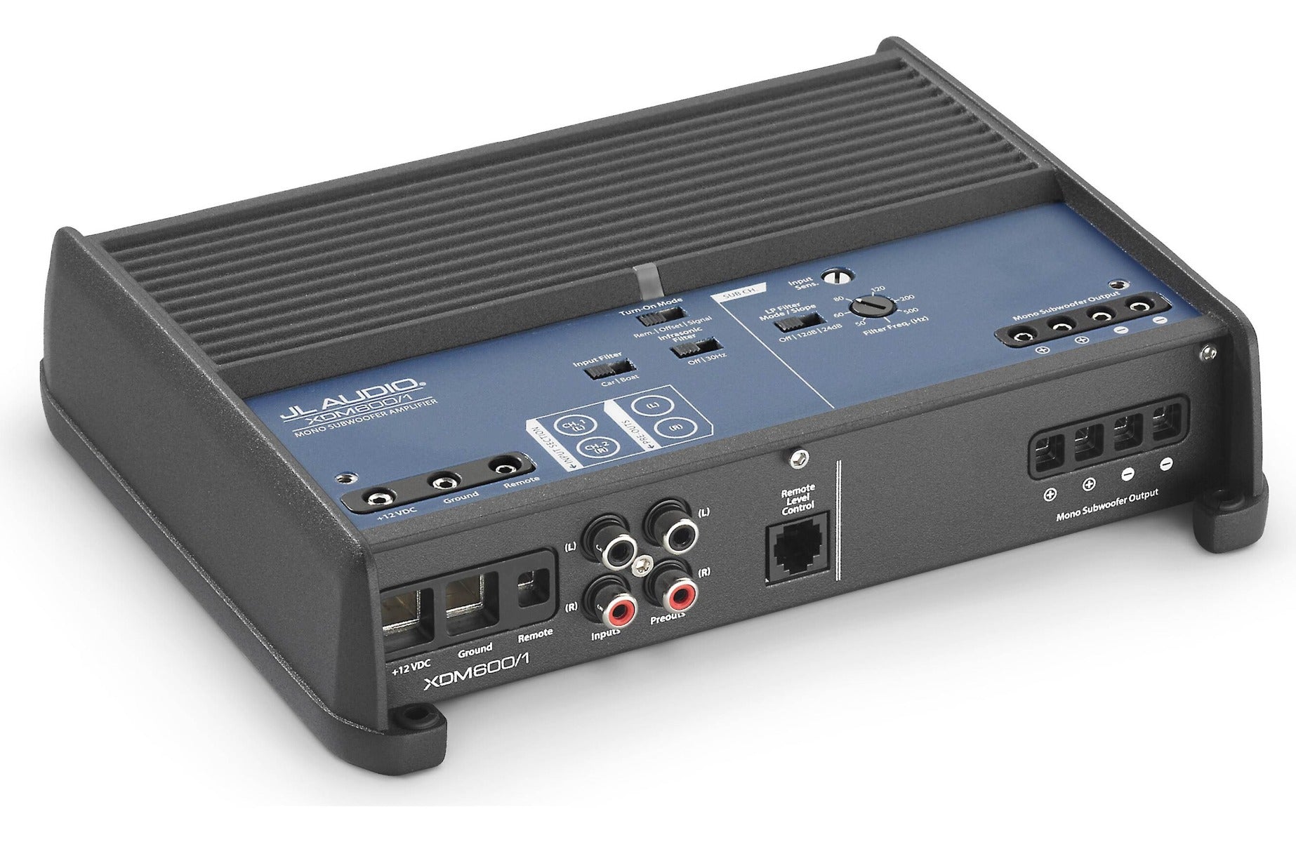JL Audio XDM600/1 600 Watt RMS, Class-D Monoblock XMD Series Car/Marine Amplifier
