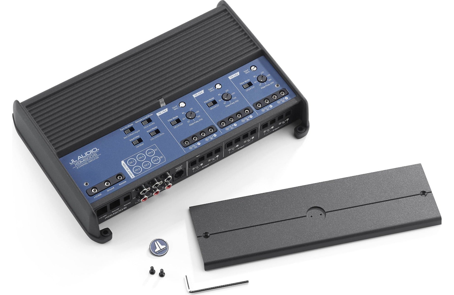 JL Audio XDM600/6 600W RMS XMD Series Class-D 6-Channel Car/Marine Amplifier