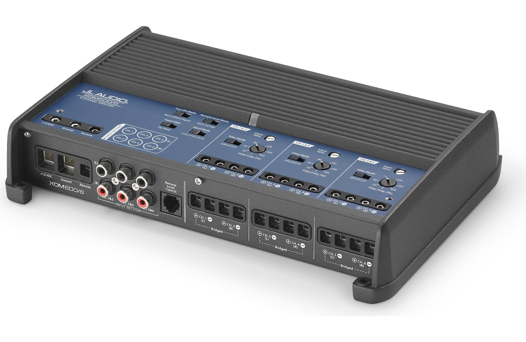 JL Audio XDM600/6 600W RMS XMD Series Class-D 6-Channel Car/Marine Amplifier