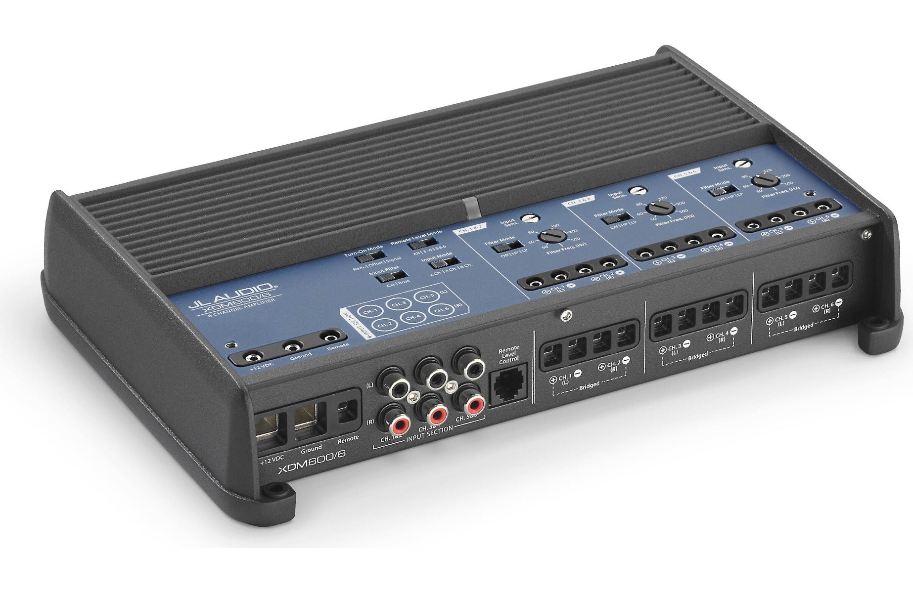 JL Audio XDM600/6 600W RMS XMD Series Class-D 6-Channel Car/Marine Amplifier