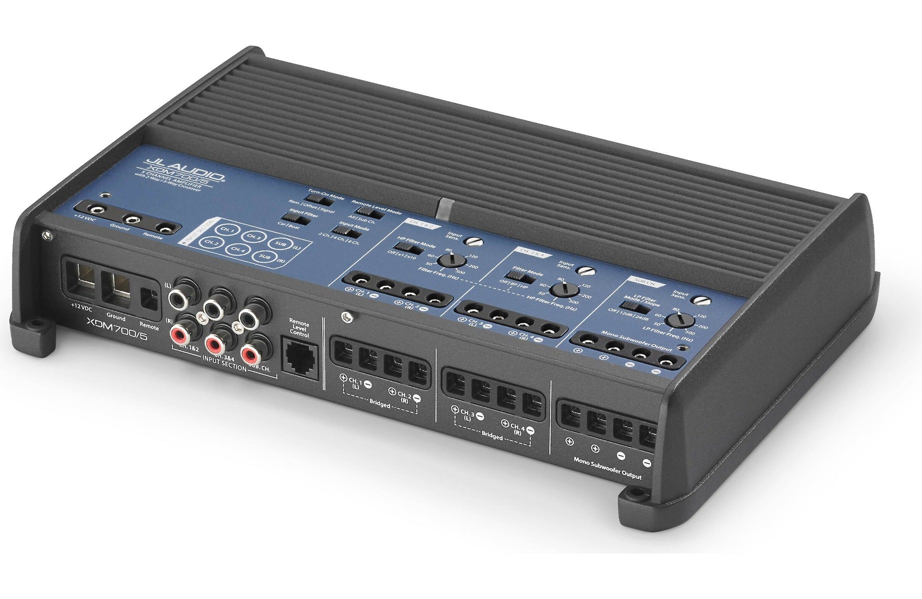 JL Audio XDM700/5 700W RMS XDM Series Class-D 5-Channel Car/Marine Amplifier