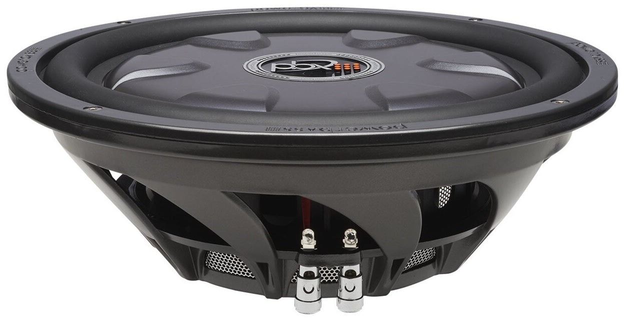 PowerBass XL-1240T - 12" Dual 4-Ohm 800w Shallow Mount Subwoofer
