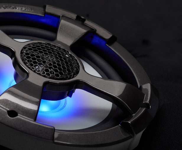 PowerBass XL-62SST 6.5" 250 Watts Powersport Shallow Mount Marine Coaxial Speakers