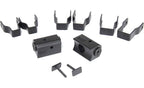 PowerBass XL-SBSCLAMP Thin square clamps for PowerBass XL soundbars and PODs