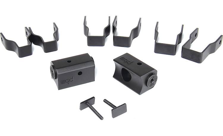 PowerBass XL-SBSCLAMP Thin square clamps for PowerBass XL soundbars and PODs