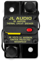 JL Audio XMD-MCB-50 Waterproof, Ignition Protected Circuit Breaker: 50 Amp