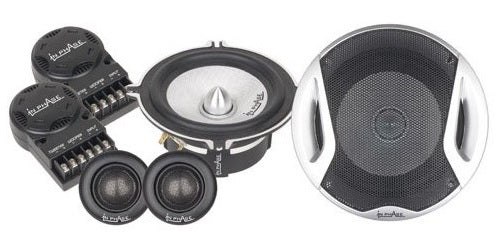 In Phase XT5CII 13cm 2-way Glass Fibre Woven Cone component speakers