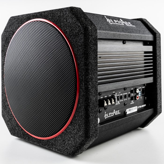 In Phase XTB-828R 8" 300W Active Subwoofer with Passive Radiator and Class D Amplifer