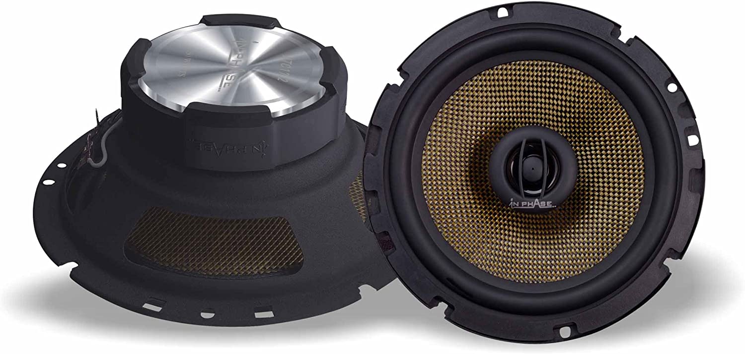 In Phase XTC17.2CF 17cm 2-way Custom Fit coaxial 250watt speakers