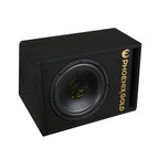 Phoenix Gold Z12AB 12 Inch 500W RMS  Active subwoofer bass-box with built in amp incl. cable kit & remote control