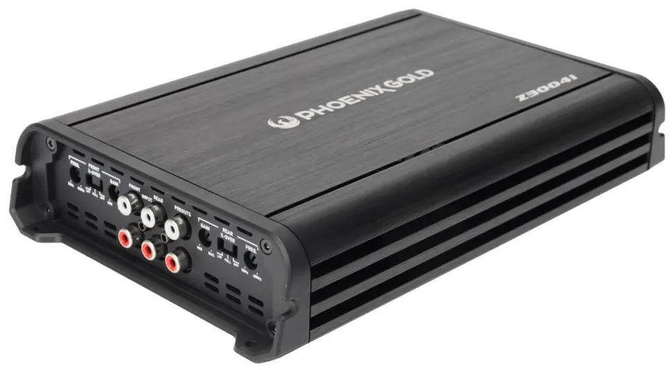 Phoenix Gold Z3004i 600W 4-Channel Speaker Subwoofer Bridgeable Amplifier
