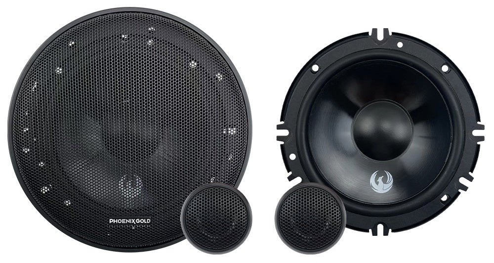Phoenix Gold Z65CSi Z Series 6".5 Inch 165mm Car Coponent Speakers 160w