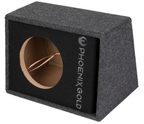 Pheonix Gold ZB18P Z Box Ported 1x8" with speaker cable and speaker mounting screws