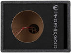 Pheonix Gold ZB18P Z Box Ported 1x8" with speaker cable and speaker mounting screws