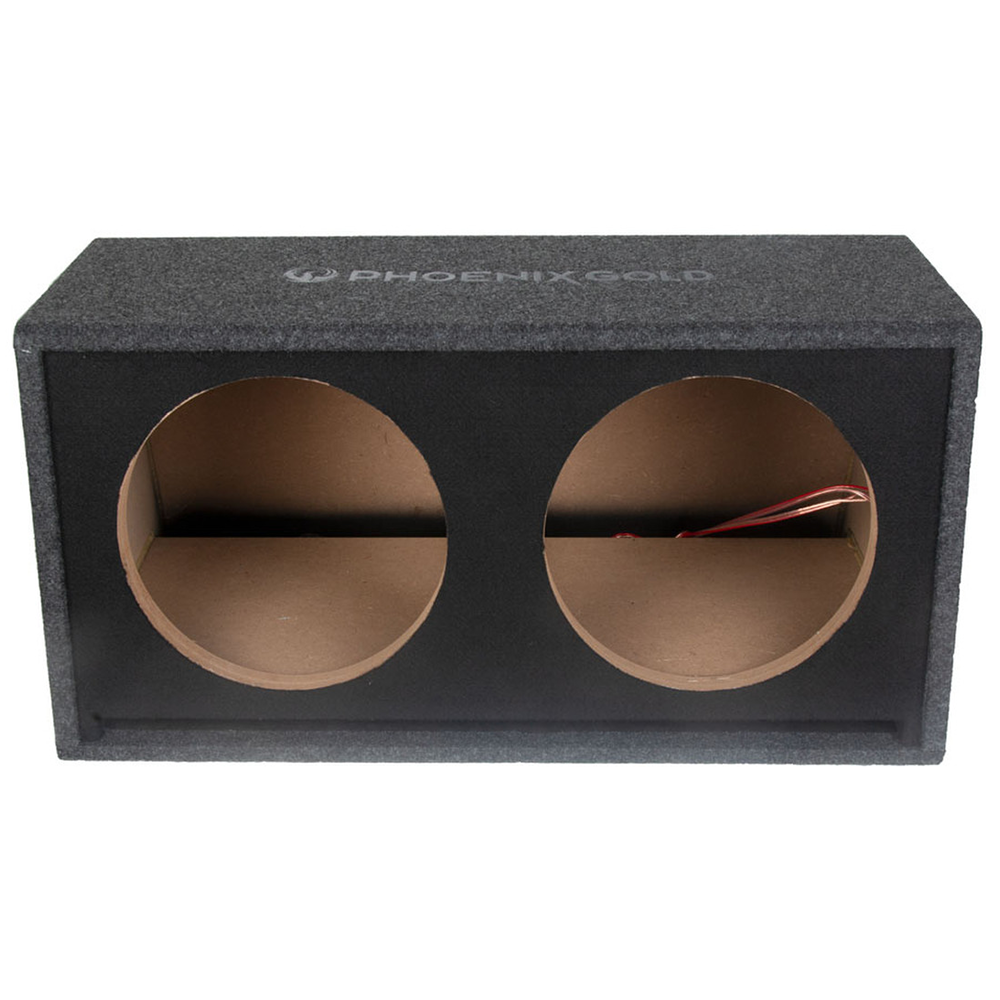 Pheonix Gold ZB212P Z Box Ported 2x12" with speaker cable and speaker mounting screws