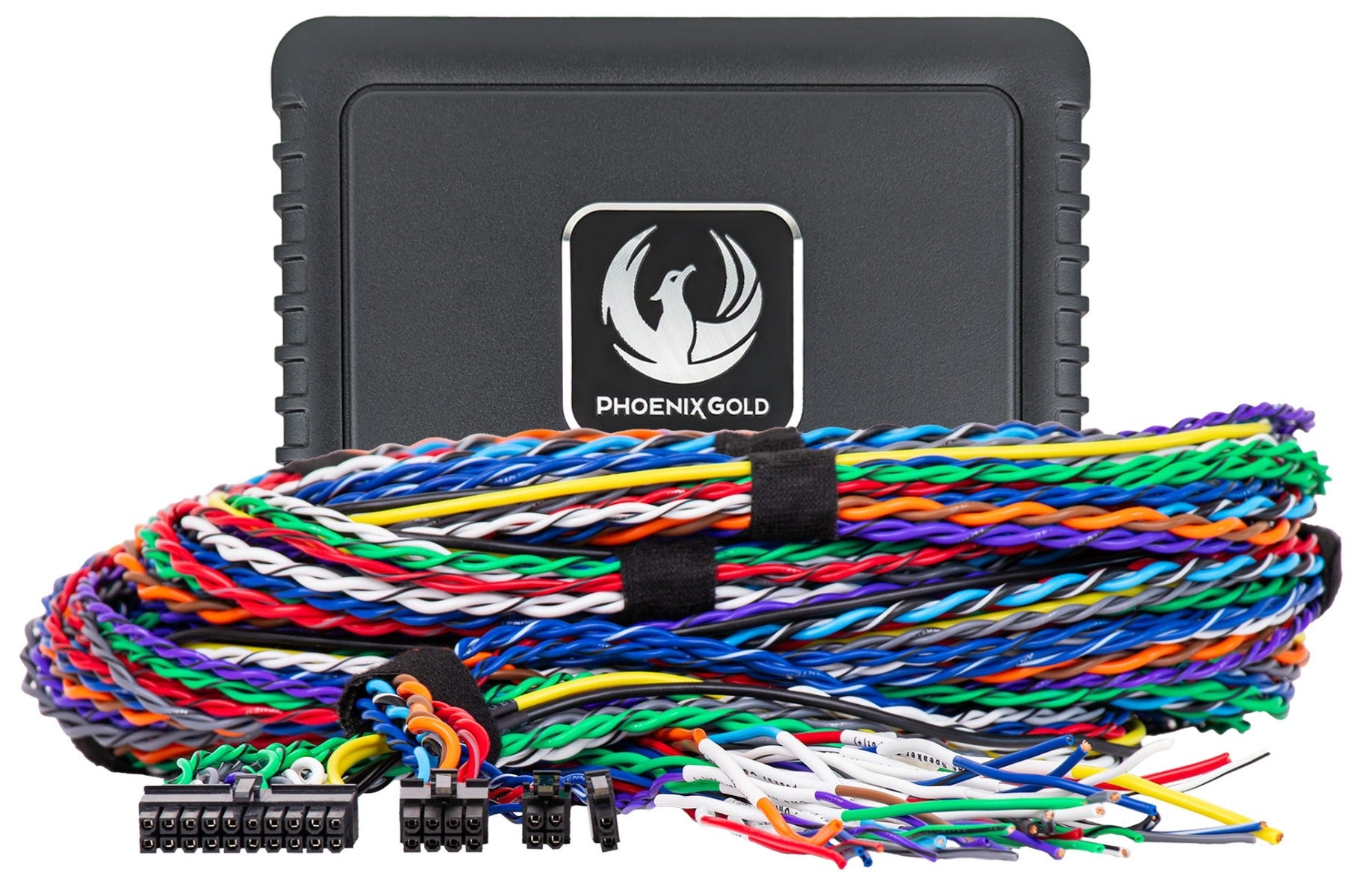 Phoenix Gold ZDA6.8-UNI6 Universal 6-CH DSP Amplifier Power-Up kit, 300cm long