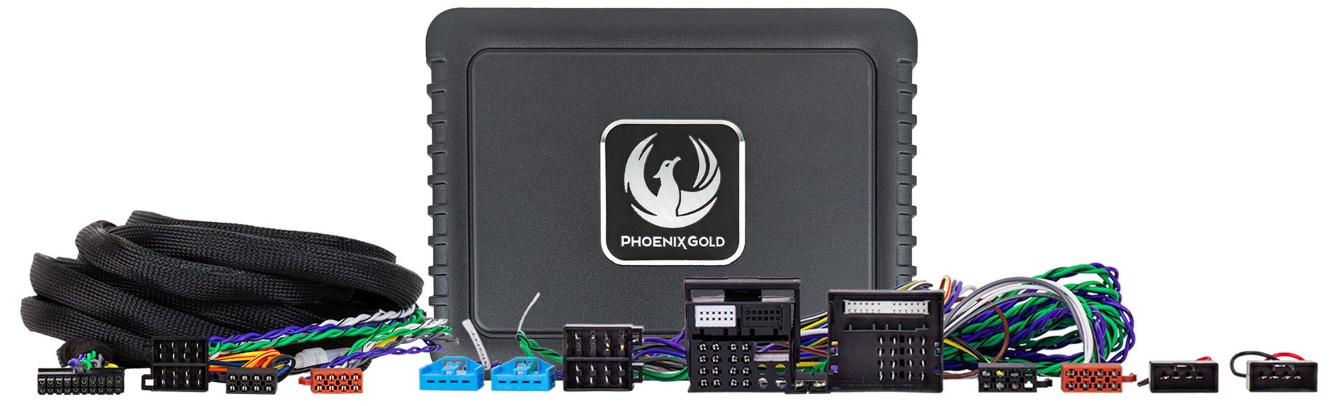 Phoenix Gold ZDAPBMW1 Active Front DSP Plug & Play Power-Up Kit for BMW with Basic Sound System.