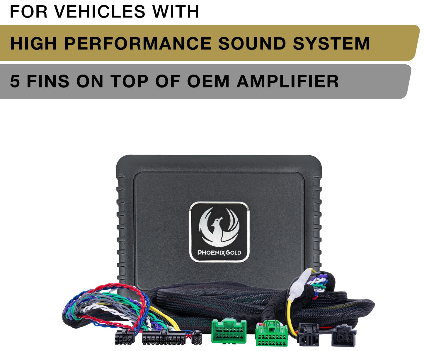 Phoenix Gold ZDAP-VOL1 DSP Power Up Kit Simple Plug and Play Installation