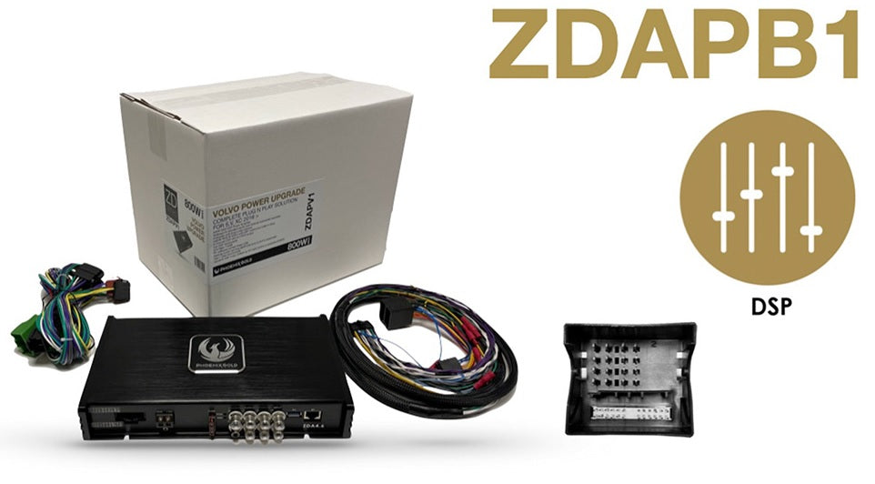 Phoenix Gold ZDAPB1 BMW models 1995 onwards DSP Power Up Kit | Simple Plug and Play Installation
