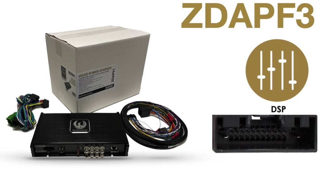 Phoenix Gold ZDAPF3 Ford models 2010 onwards DSP Power Up Kit | Simple Plug and Play Installation