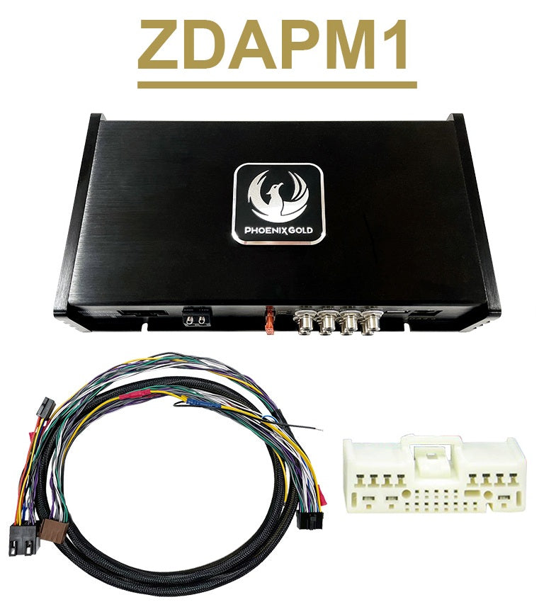 Phoenix Gold ZDAPM1 ZD Series DSP Power Up Solutions Mazda 2000 - Upwards