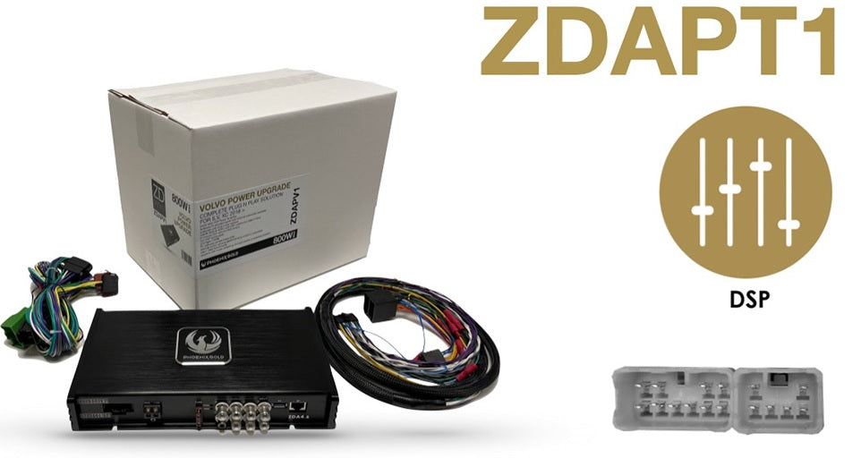 Phoenix Gold ZDAPT1 Toyota models 1995 onwards DSP Power Up Kit | Simple Plug and Play Installation