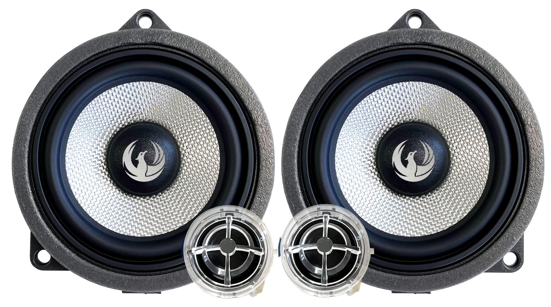 Phoenix Gold ZDSKB1 3-Way High End Component Speaker Front for BMW and Mini
