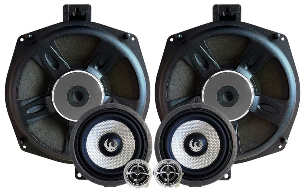 Phoenix Gold ZDSKB1S 3-Way High End Component Speaker Front for BMW and Mini