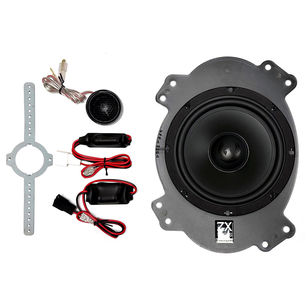 Phoenix Gold ZZDSKI1 ISUZU D-MAX speaker kit front door 6,5" Kit speaker system