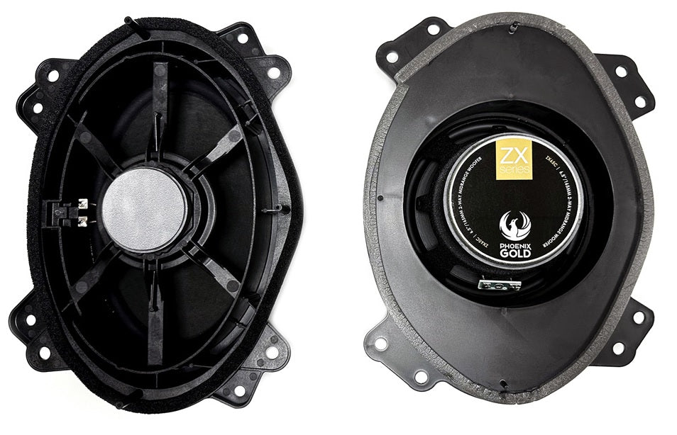 Phoenix Gold ZZDSKI1 ISUZU D-MAX speaker kit front door 6,5" Kit speaker system