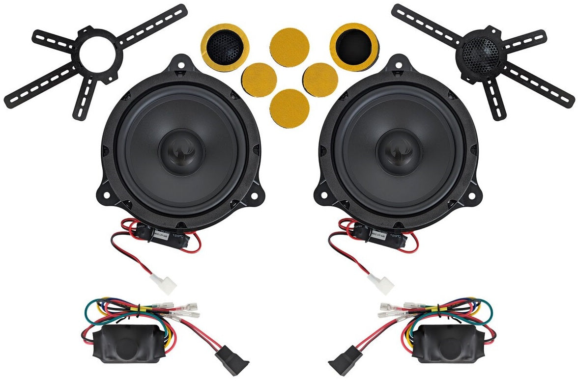 Phoenix Gold ZDSKN1 Upgrade Speaker Kit for Dacia, Fait, Hyundai, Mazda, Nissan, Renault, Smart, Vauxhall Pair