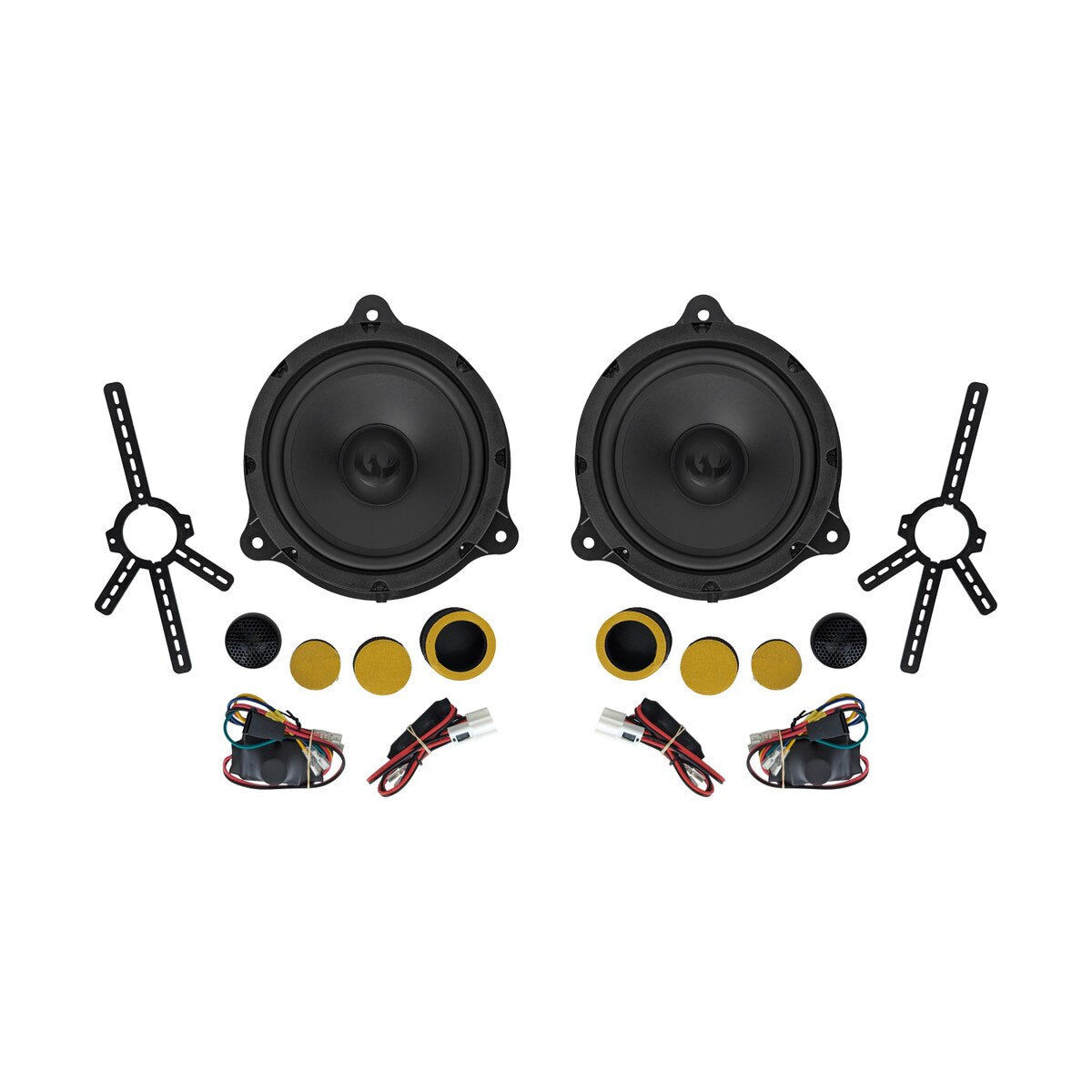 Phoenix Gold ZDSKN1 Upgrade Speaker Kit for Dacia, Fait, Hyundai, Mazda, Nissan, Renault, Smart, Vauxhall Pair