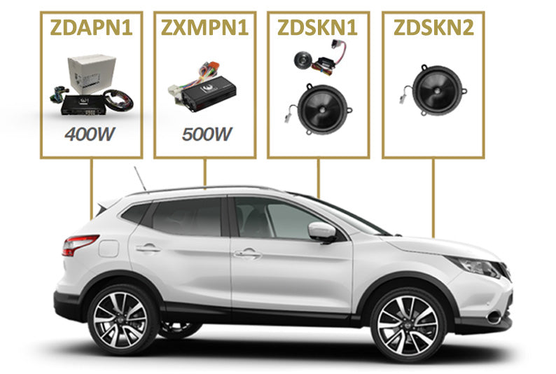 PHOENIX GOLD ZDSKN2 Fiat 124, Talento 2016 onwards 6,5" coaxial 2003 onwards various models