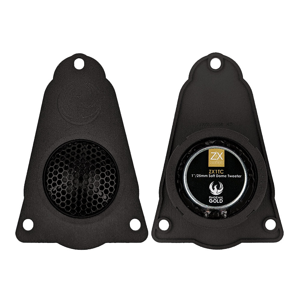 Volkswagen Caravelle, Multivan and Transporter Custom-fit Phoenix Gold ZDSKVW1 6.5 inch2-Way Component Doors Upgrade Speaker Kit 