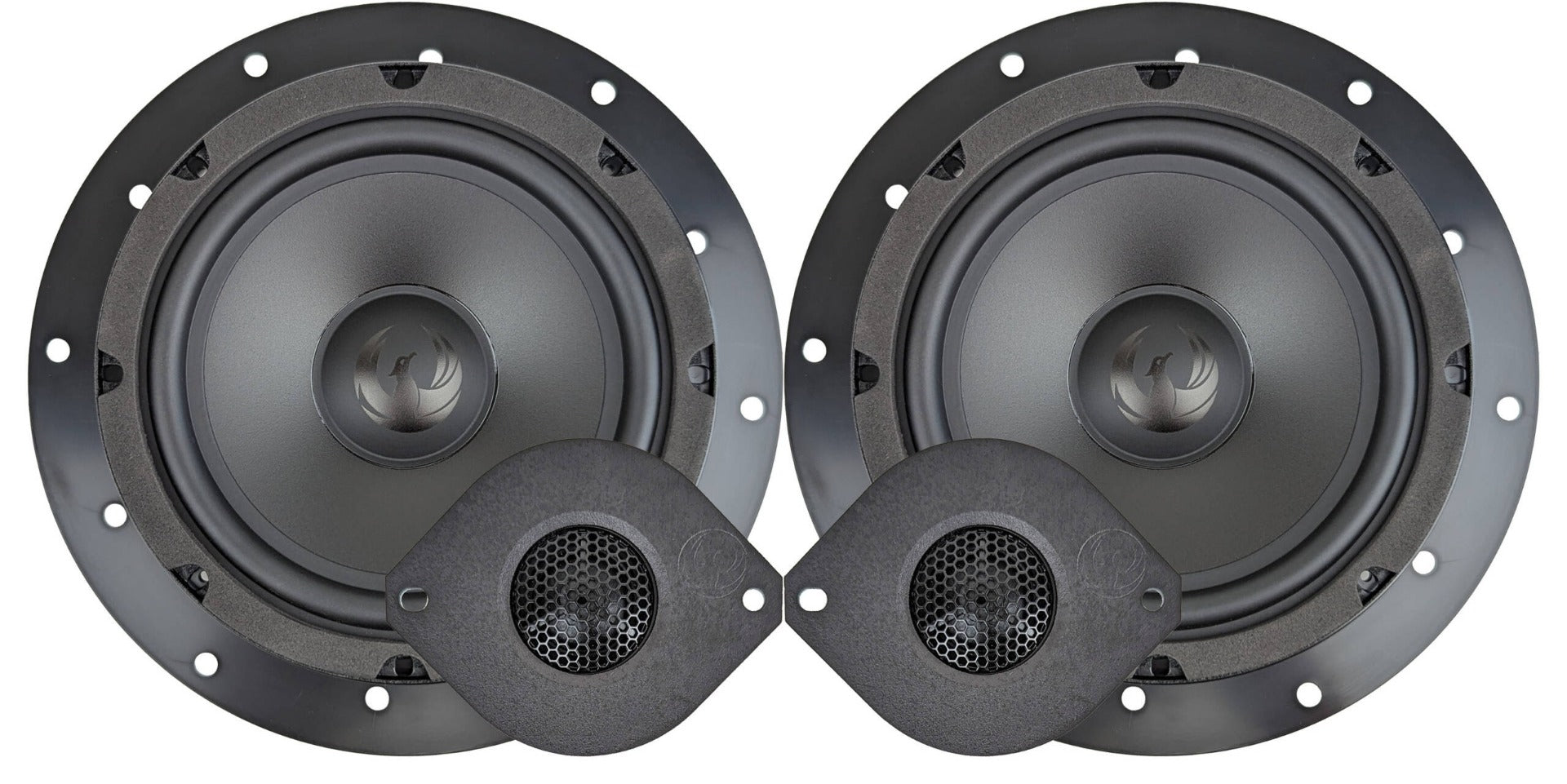 Volkswagen Caddy (2K) 2004-2015 Custom-fit Phoenix Gold ZDSKVW2 6.5 inch2-Way Component Doors Upgrade Speaker Kit 