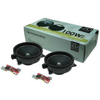 Phoenix Gold ZDSV6C 6.5 "subwoofer pair for Volvo and Polestar 1 Plug & Play