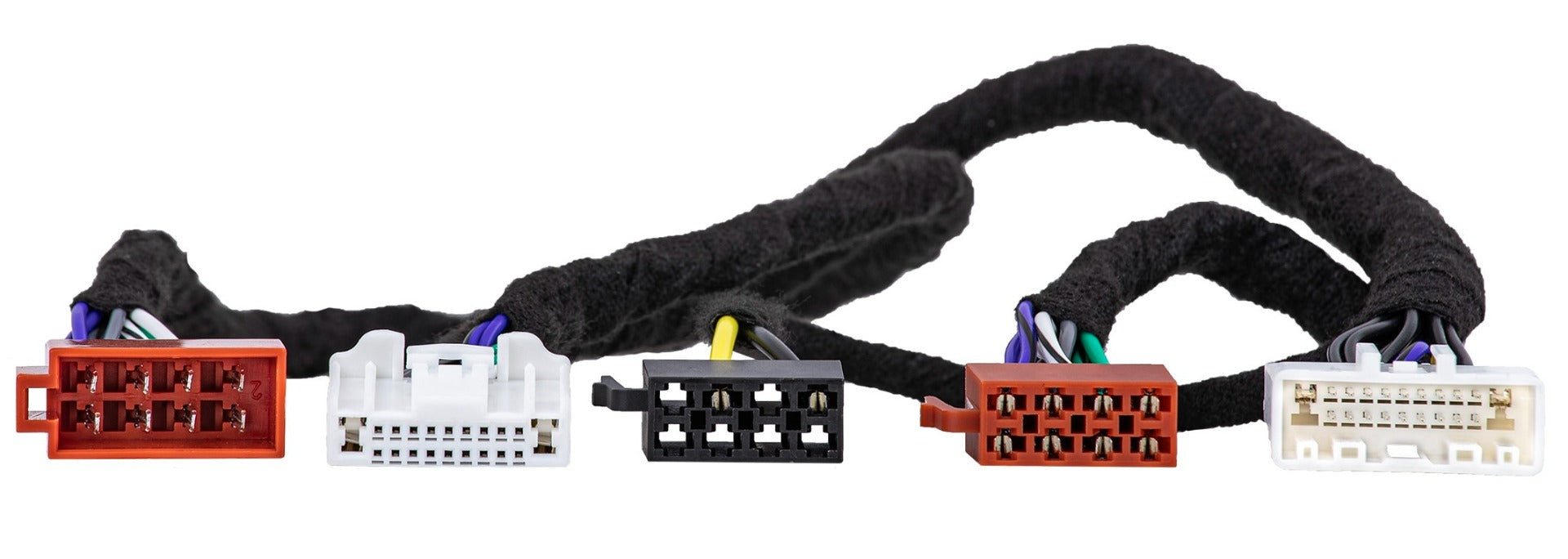 Dacia, Fiat, Isuzu, Mitsubishi, Renault, Smart, Subaru, Suzuki, Vauxhalls Harness for connecting amplifiers ZDT-NSN1