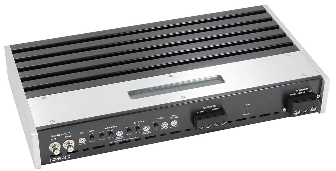Ground Zero GZPA-2SQ PLUTONIUM line 1000watt 2 Channel high-end SQ Amplifier
