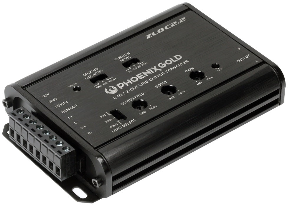 Phoenix Gold ZLOC2.2 2-Channel Line Out Converter