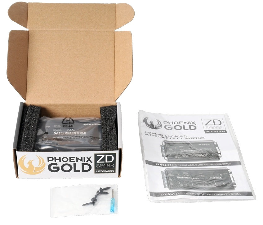 Phoenix Gold ZLOC2.2 2-Channel Line Out Converter