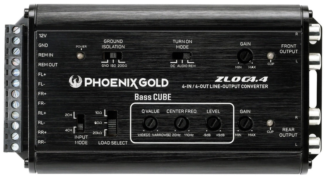 Phoenix Gold ZLOC4.4 4-Channel Line out Converter