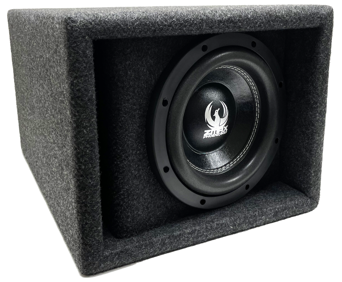 Pheonix Gold ZMAX18PB Compact 8" Subwoofer 500w RMS Bass Box Enclosure