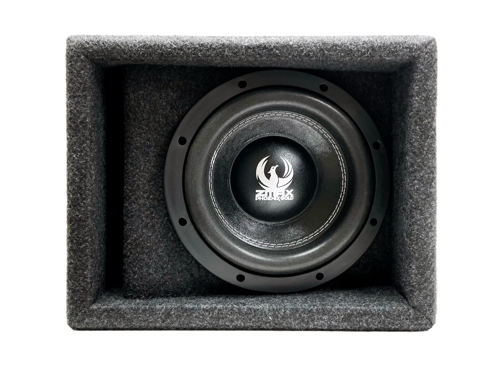 Pheonix Gold ZMAX18PB Compact 8" Subwoofer 500w RMS Bass Box Enclosure