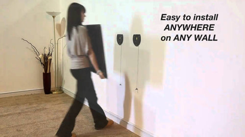AVF ZML8360 Flat To Wall TV Wall Mount for Screens Up To 80"