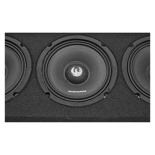 Phoenix Gold ZPBOX654 1520 Watts SPL Speaker 6.5" Mid Bass and 3.6" Tweeters