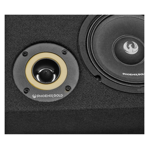 Phoenix Gold ZPBOX654 1520 Watts SPL Speaker 6.5" Mid Bass and 3.6" Tweeters