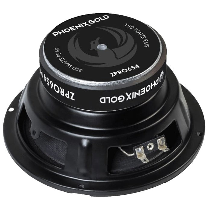 Phoenix Gold ZPRO654 Z-PRO Series Coaxial Midrange Driver 6.5-inch (165mm) 300W