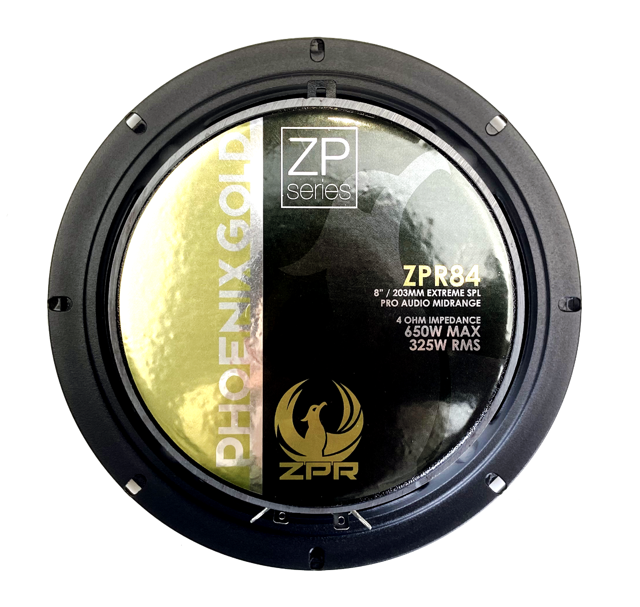 Phoenix Gold ZPR84 ZR series 8 inch PRO Speakers Pair RMS 300W - 600W MAX